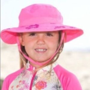 Sun Protection Zone Girls Child Safari Hat One Size